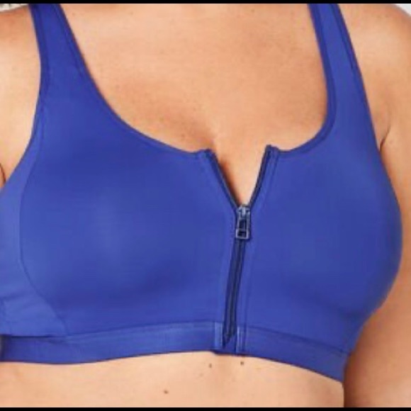 Avenue Other - Zipper front underwire sports bra BNWT